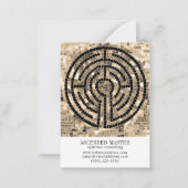 LABYRINTH V 3.5x2.5名刺 ノートカード (正面)