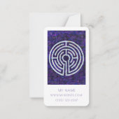 LABYRINTH VIIIビジネスブックマーク – 3.5x2カード ノートカード (正面)