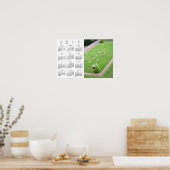 Labyrinth White Calendar Poster 2017 ポスター (キッチン)