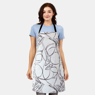 Labyrinthe Beauty Abstract Art Apron エプロン