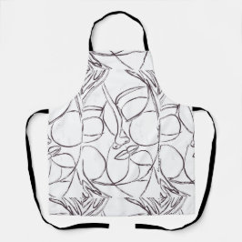 Labyrinthe Beauty Abstract Art Apron エプロン