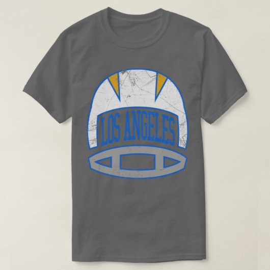 LACレトロヘルメット白 Tシャツ (デザイン正面)