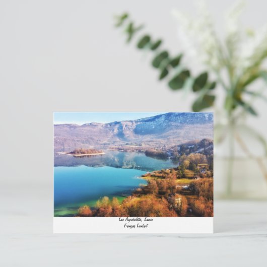 Lac Aigurbelette ポストカード (スタンド正面)