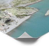 Lac Blanc フランスの Alpsポスター ポスター (角)