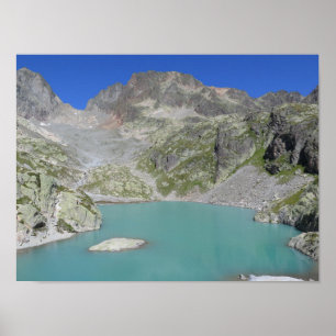 Lac Blanc フランスの Alpsポスター ポスター