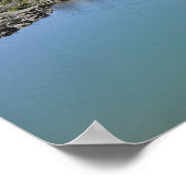 Lac Blanc フランスの Alpsポスター ポスター (角)