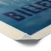 Lac d'Annecy/Annecy, Savoy,フランス/ヴィンテージ旅行 ポスター (角)