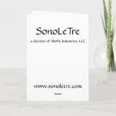 Lac de Como カード (裏面)