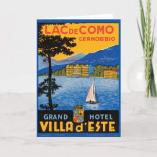 Lac de Como カード