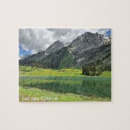 Lac des Confins、Les Aravis、Alpsフランスの ジグソーパズル