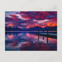 Lac McDonald, Montana ポストカード