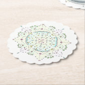 lace ペーパーコースター (アングル)