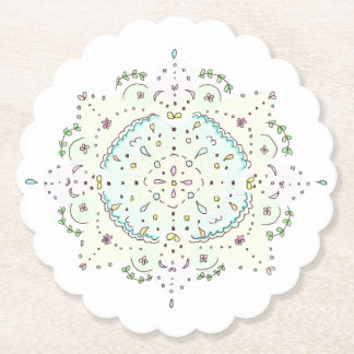 lace ペーパーコースター