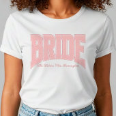 Lace BRIDE Engagement Shower Bach Party Tシャツ