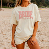 Lace BRIDE Engagement Shower Bach Party Tシャツ