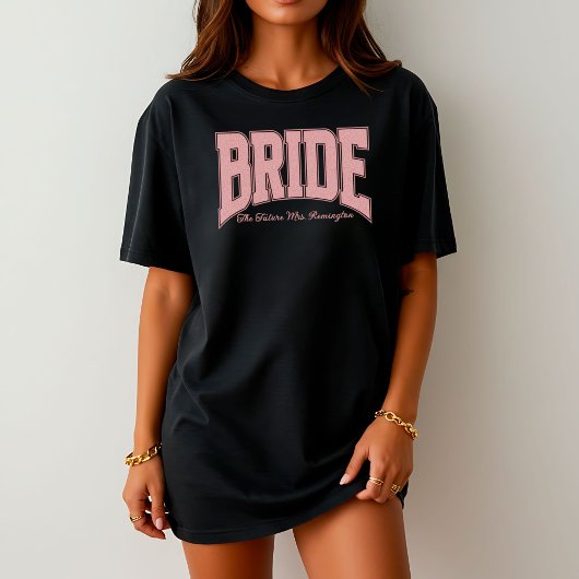 Lace BRIDE Engagement Shower Bach Party Tシャツ