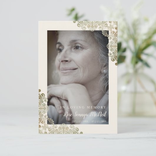 Lace Effect Remembering Dear One Memorial Funeral (スタンド正面)