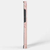 Lace Frame - Romantic Pastel Pink Phone Case Samsung Galaxyケース (右側面)