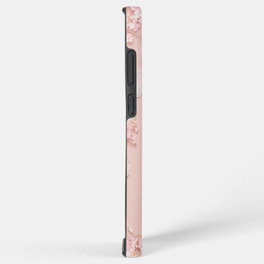 Lace Frame - Romantic Pastel Pink Phone Case Samsung Galaxyケース (右側面)