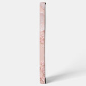 Lace Frame - Romantic Pastel Pink Phone Case Samsung Galaxyケース (左側面)