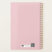 Lace Petals in Bloom プランナー手帳 (裏面)