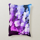 Lacecap Hydrangea白黒カラー濃淡 アクセントクッション (裏面(縦))