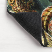 Lacertilia Lizards by Ernst Haeckel マウスパッド (コーナー)