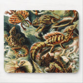 Lacertilia Lizards by Ernst Haeckel マウスパッド (正面)