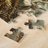 Lacertilia, lizards by Ernst Haeckel Jigsawパズル ジグソーパズル (側面)