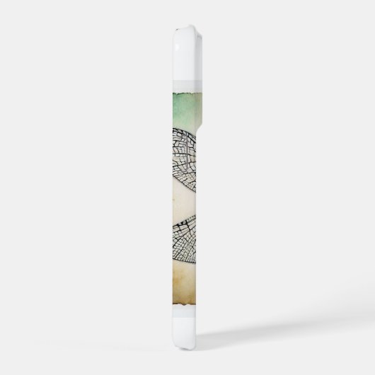 Lacewing Dorsal View 031124IREF238 - Watercolor iPhoneケース (右側面)