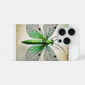 Lacewing Dorsal View 031124IREF238 - Watercolor iPhoneケース (裏面横)