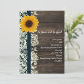 lacewoodのヒマワリ 招待状 (スタンド正面)