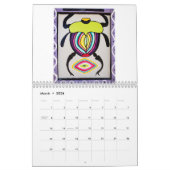 Laciの12か月 カレンダー (3月 2026)