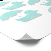 Lack of Adhesive Ducks Humor ポスター (角)