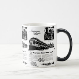 Lackawannaの鉄道百年祭1951年 モーフィングマグカップ