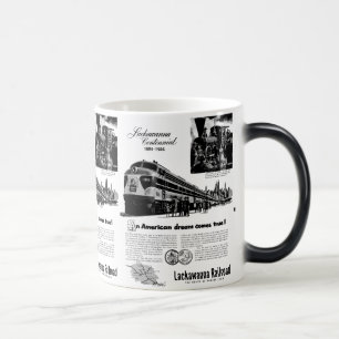 Lackawannaの鉄道百年祭1951年 モーフィングマグカップ