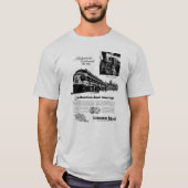 Lackawannaの鉄道百年祭1951年 Tシャツ (正面)