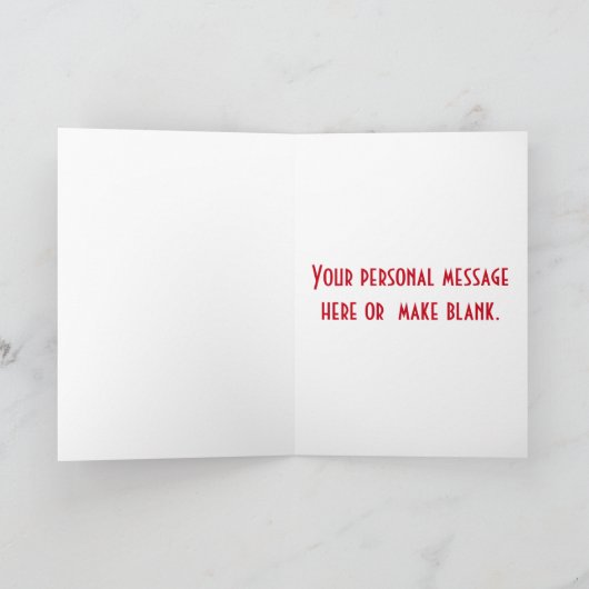 LACMAミュージアムファインアート撮影用グリーティングカード カード (内部)