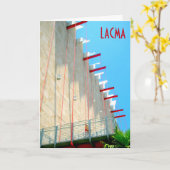 LACMAミュージアムファインアート撮影用グリーティングカード カード (黄色い花)