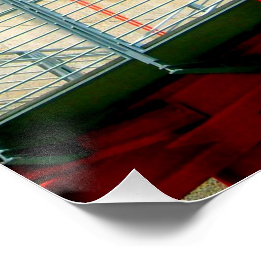 LACMAミュージアムロサンゼルスファインアート写真 ポスター (コーナー)