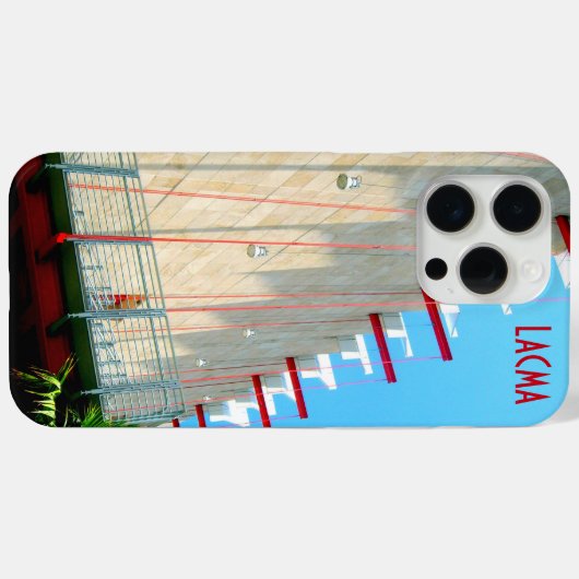 LACMAロサンゼルス美術館モダン美術写真 Case-Mate iPhoneケース (裏面 (横))