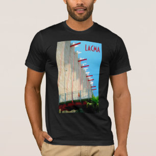 LACMA博物館のファインアートの写真撮影のワイシャツ Tシャツ
