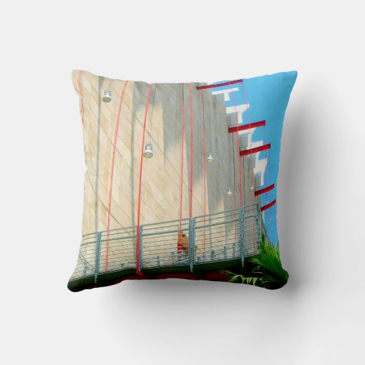 LACMA博物館のファインアートの写真撮影の装飾用クッション クッション (裏面)