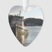 LaConnerのタグボート オーナメント (正面)