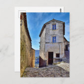 Lacoste City famous street in France Europe ポストカード (正面/裏面)