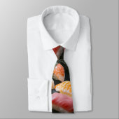 Lacquer Elegance – Refined Sushi Tie ネクタイ (タイ)