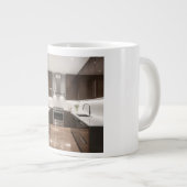 Lacquered High-Gloss Cabinetry ジャンボコーヒーマグカップ (正面右)