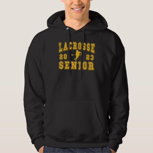 Lacross Senior Night Lacross Senior 2023 Graduatio パーカ (正面)