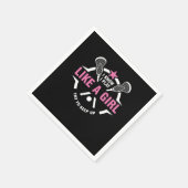 Lacrosse Ball Gameplay Sports Competition Gift I K スタンダードカクテルナプキン (角)