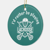 Lacrosse Design セラミックオーナメント (左)